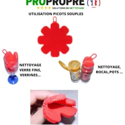 Outlet 3-pack Diskmaskinsvampar i Silikon - Mirakelsvamp för Induktionshäll