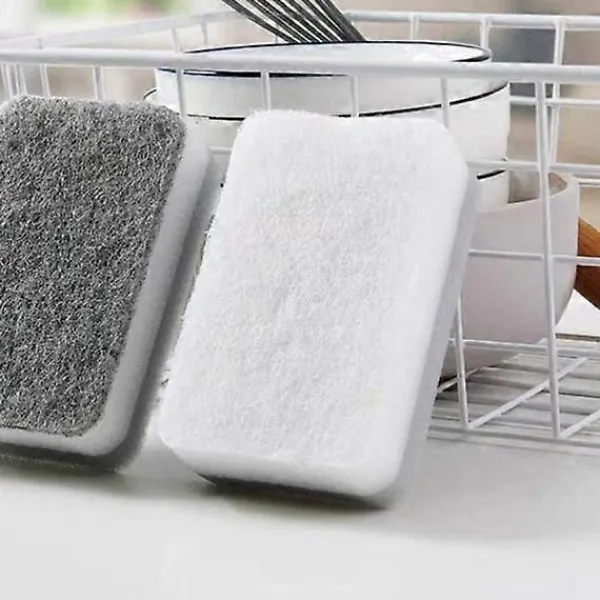 Hot 10-pack Disktrasor Skursvampar Mild Tvättbar