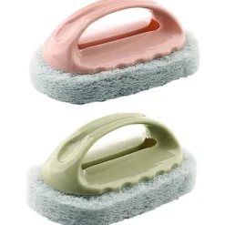 Outlet 2-pack djuprengöringsborste, köksskrubb borste, skrubbsvamp