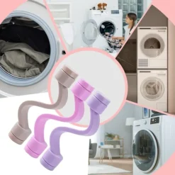 Clearance 3-pack, Dörrhållare för tvättmaskin, Magnetisk tvättmaskinsdörrtillbehör - Flexibel tvättmaskinsdörrstopp, Dörrhållare