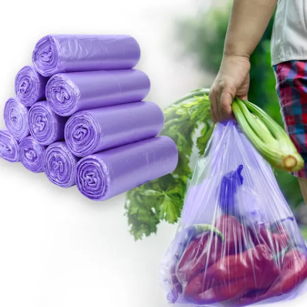 Hot 10-pack Engångs soppåsar 63x46cm för kök kontor toalettavfall