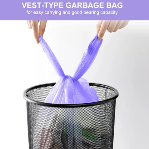 Hot 10-pack Engångs soppåsar 63x46cm för kök kontor toalettavfall