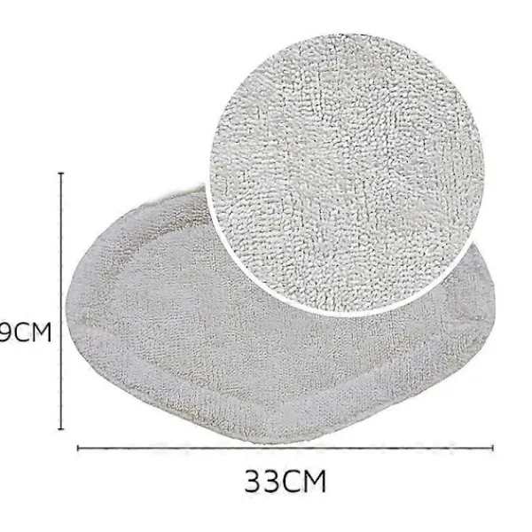 Clearance 6-pack Ersättningsdukar för Polti Vaporetto Vaporforce Borste SV440 SV450 SV400 SV420 Smart 100 Tvättbara Ersättningsmoppar