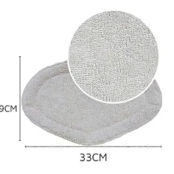 Outlet DAO 6-pack Ersättningsdukar för Polti Vaporetto Vaporforce Borste SV440 SV450 SV400 SV420 Smart 100 Tvättbara Ersättningsmoppar [DB]