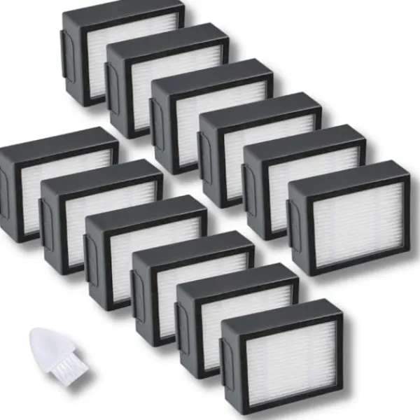 New 12-pack ersättningsfilter till iRobot Roomba i&e i1 i3 i4 i6 i7 i8 e5 e6+ J7 (ej för J7+) dammsugare reservdelar tillbehör