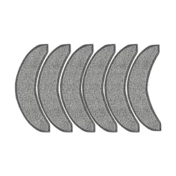 Hot 6-pack ersättningsmoppdynor för Combo J7+ robotdammsugare, återanvändbara mikrofibermoppdynor