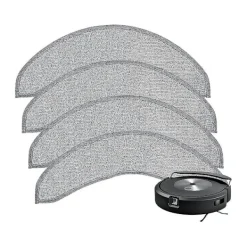 Hot 6-pack ersättningsmoppdynor för Combo J7+ robotdammsugare, återanvändbara mikrofibermoppdynor