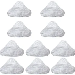 Outlet 10-pack Ersättningsmoppdynor Kompatibla med H2O Mop X5 Ångmopp