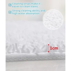 New 8-pack Ersättningsöverdrag för Vileda Steam & Vileda Steam Plus Ångrengörare, Mikrofiber Ångmopp Tillbehör Kompatibel