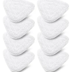 Hot 8-pack Ersättningsöverdrag för Vileda Steam & Vileda Steam Plus Ångmopp, Mikrofiber Ångmoppstillbehör Kompatibelt