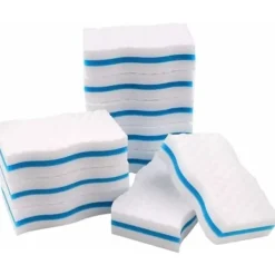 New 10-pack extra tjocka magiska melaminsvampar av högsta kvalitet för rengöring av fläckar på uteplatser, i kök, badrum, golv och väggar