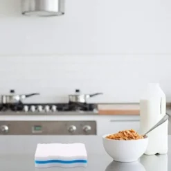 New 10-pack extra tjocka magiska melaminsvampar av högsta kvalitet för rengöring av fläckar på uteplatser, i kök, badrum, golv och väggar