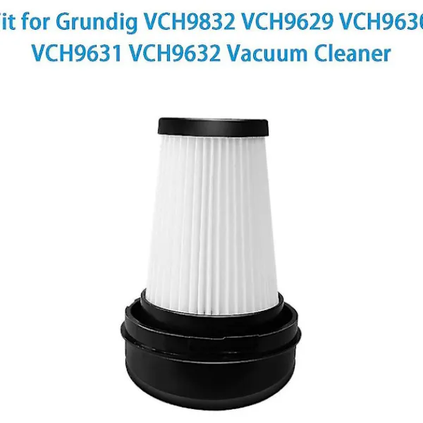 Outlet 3-pack Filter för Grundig VCH9832 VCH9629 VCH9630 Dammsugare