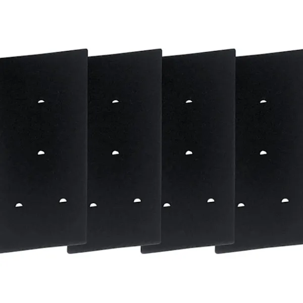 4-pack filter kompatibel Bauknecht Privileg Whirlpool HX 481010716911 torktumlare - värmepumpstorktumlare - 230 x 115 x 14 mm - svampfilter -