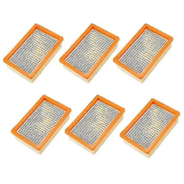 Discount 6-pack Filter Kompatibel Med Karcher Mv4 Mv5 Mv6 Wd4 Wd5 Wd6 Dammsugare, Kompatibel Med Delar Lever Filter[HK]