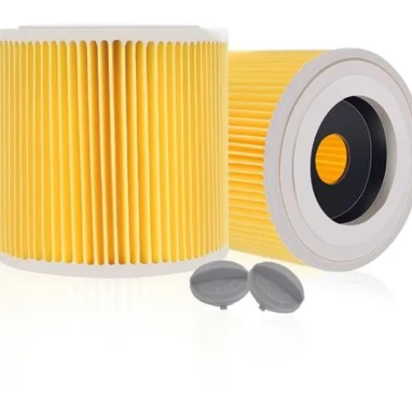 New 2-pack filterpatron för Kärcher WD3 Premium, NT20/1 NT30/1 NT38 - Filter - Ersättningsfilter för Kärcher dammsugare