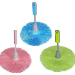 Discount 3-pack Fluffig Mikrofiber Delikat Köksdammsuddare Laptop Tangentbord Borst Rengöringsverktyg Mini Dammstav (Blå, Grön, Röd) - YuJia