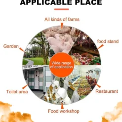 Discount 2-pack Flugfällor Utomhus Flugpåsar Flugfångare Utomhus Engångs Hängande Flugdödare Flugfälla för Utomhus Inomhus Uteplats