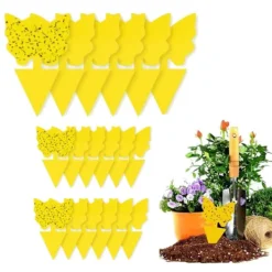 Online Megabilligt 20-pack Flugfångare - Flugfälla - Fjäril Gul