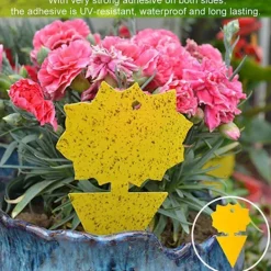 Discount Otego 100-pack Flugfångare - Flugfälla - Söta och Effektiva Gul