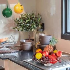 Best 4-pack flugfångare fruktfluga citrus stor fruktfluga klisterbräda fruktfluga boll fruktaffär fruktfluga klister nål bifälla (gul + grön)