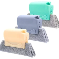 New 3-pack Fönster- och dörrspårsrengöringsborstar för handhållen spaltrengöring - Idealisk för alla fönster och skjutdörrar