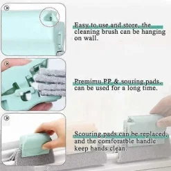 Best 3-pack fönsterrengöringsborste, handhållen