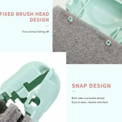 New 3-pack fönsterrengöringsborste, magisk fönsterrengöringsborste, spårgap