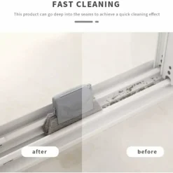 New 3-pack fönsterrengöringsborste, magisk fönsterrengöringsborste, spårgap