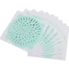 Best 10-pack Grön Självhäftande Engångs Avloppsfilter Golvbrunns Skyddsfilm
