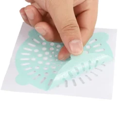 Best 10-pack Grön Självhäftande Engångs Avloppsfilter Golvbrunns Skyddsfilm