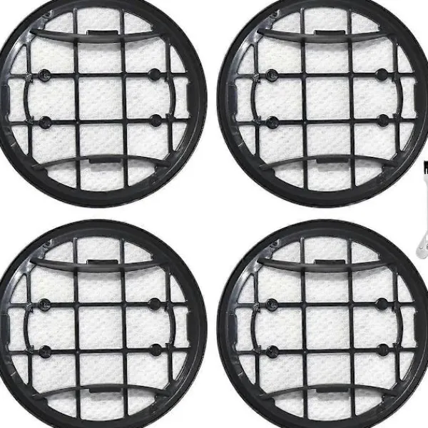 Online DAO 4-pack HEPA-ersättningsfilter för 7000 8000-serien XC7053 XC7055 XC7057 Robotdammsugartillbehör [DB] Black