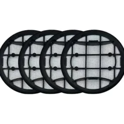 Online DAO 4-pack HEPA-ersättningsfilter för 7000 8000-serien XC7053 XC7055 XC7057 Robotdammsugartillbehör [DB] Black