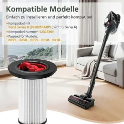 2-pack HEPA-filter för Unlimited Gen 2 Series 8 dammsugare 12036642, 12023349, 12023350 och Se