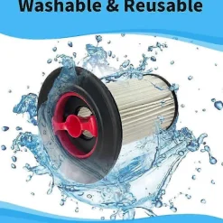 2-pack HEPA-filter för Unlimited Gen 2 Series 8 dammsugare 12036642, 12023349, 12023350 och Se