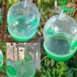 Hot 5-pack hängande geting- och flugfångare - kapseltyp