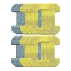 Outlet 10-pack Hobot 298 Fönsterputsningsrobot Tillbehör Trasor Mikrofibermaterial Våta Moppdynor
