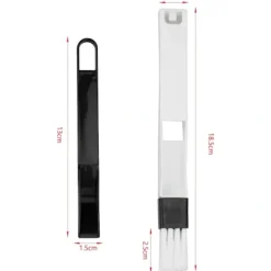Outlet 5-pack 2-i-1 fönsterspår rengöringsborste, fönsterkarmrengöring