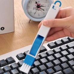 Outlet *2-pack 2-i-1 rengöringsborste för fönsterluckor, små ventilationsluckor,*