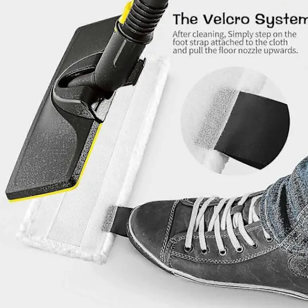 Clearance 5-pack Karcher Ångrengöringsdynor, Karcher Ångrengöringstillbehör, Kompatibel med Karcher Easyfix Sc2 Sc3 Sc4 Sc5-serien Karcher Ångrengörare Cl