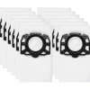 Clearance 12-pack KFI 487 filterpåsar för Kärcher WD4, WD5, WD6 dammsugare