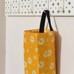 Sale 2-pack Köksavfallspåsar Plast Tvättbara Väggmonterade Vikbara Soppåsar kompatibla Kök Badrum Vardagsrum Kontor Husbil (34*10cm)