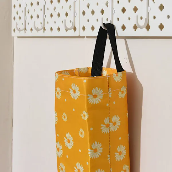 Sale 2-pack Köksavfallspåsar Plast Tvättbara Väggmonterade Vikbara Soppåsar kompatibla Kök Badrum Vardagsrum Kontor Husbil (34*10cm)