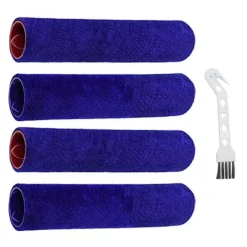 Outlet 2-pack Kompatibla för Wash G1 Golvrengörare Mjuk Huvudborste Rulle Ersättningstillbehör Reservdelar