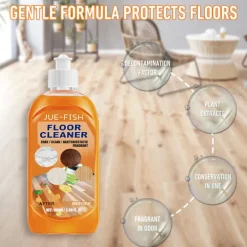 Hot 2-pack Kraftfull golvrengörare, golvrengöringsvätska, rengöringsmedel för trägolv och klinker