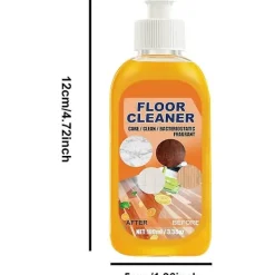 Outlet 2-pack kraftfullt rengöringsmedel för golv, golvrengöringsvätska, rengöringsmedel för trägolv och kakel