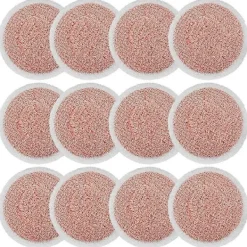 New DAO 12-pack Kraftiga Skrubb Ångmoppdynor för Shark S7000AMZ / S7001 / S7201 Ångmopp, Ånga och Skrubba Allt [DB] Orange