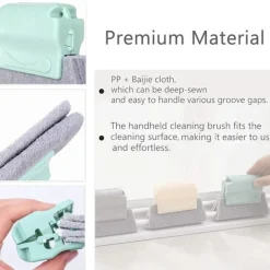 Sale 3-pack Kreativa Fönsterputsborstar för Alla Vrår och Sprickor