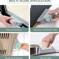 Sale 3-pack Kreativa Fönsterputsborstar för Alla Vrår och Sprickor