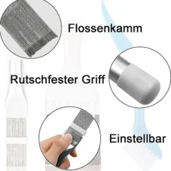 Best 3-pack Lamellkam, Lamellkam, Värmepump, Torktumlare, Rengöringsborste, Lamellrengöringsborste, Lämplig För Rengöring av Luftkonditioneringar, Kylskåp | Fyndiq